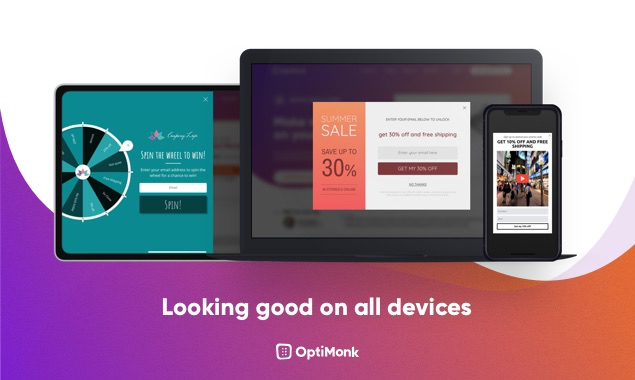 OptiMonk Software - 150+ fully customizable, mobile-friendly, responsive templates