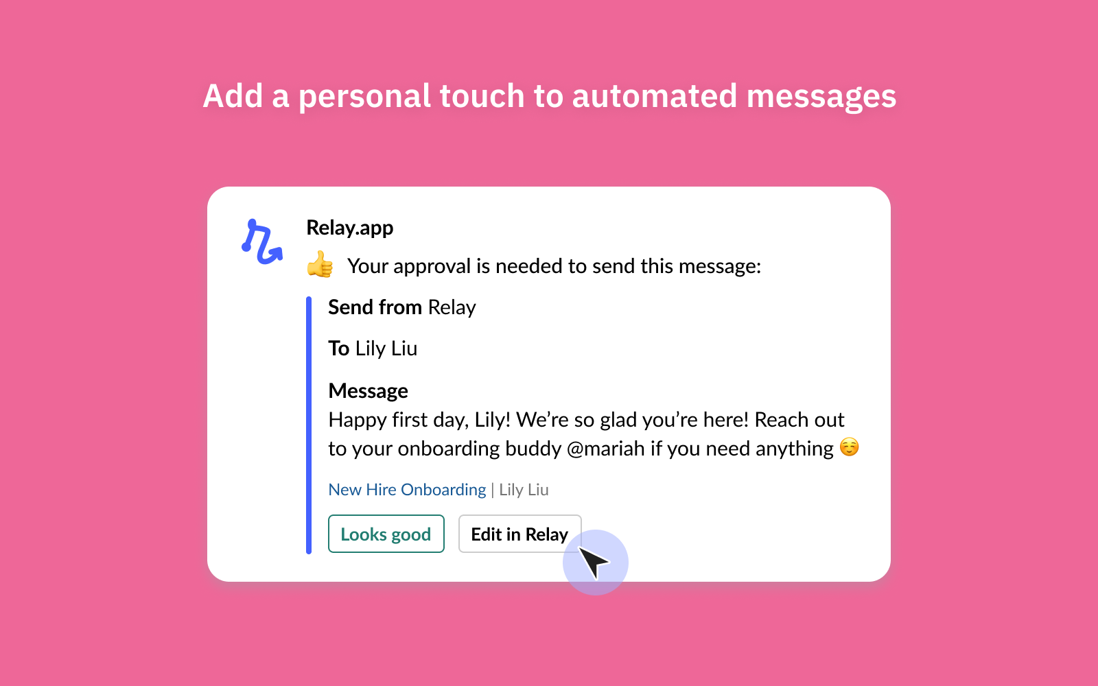 Human-in-the-Loop approvals in Relay.app