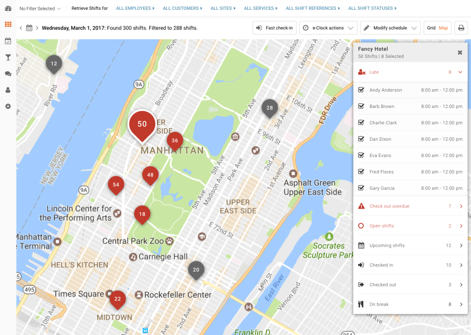 Map View of Employees-thumb