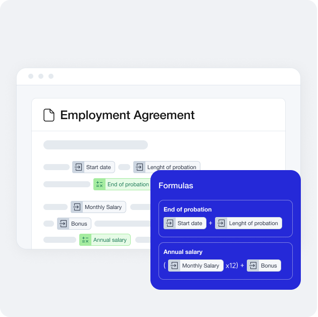 Precisely Software - Reduce the risk of human error with advanced formulas. No more manual calculations and the risk of a single costly comma. Our CLM platform makes it effortless for you to embed complex, conditional logic and advanced formulas into your workflows.