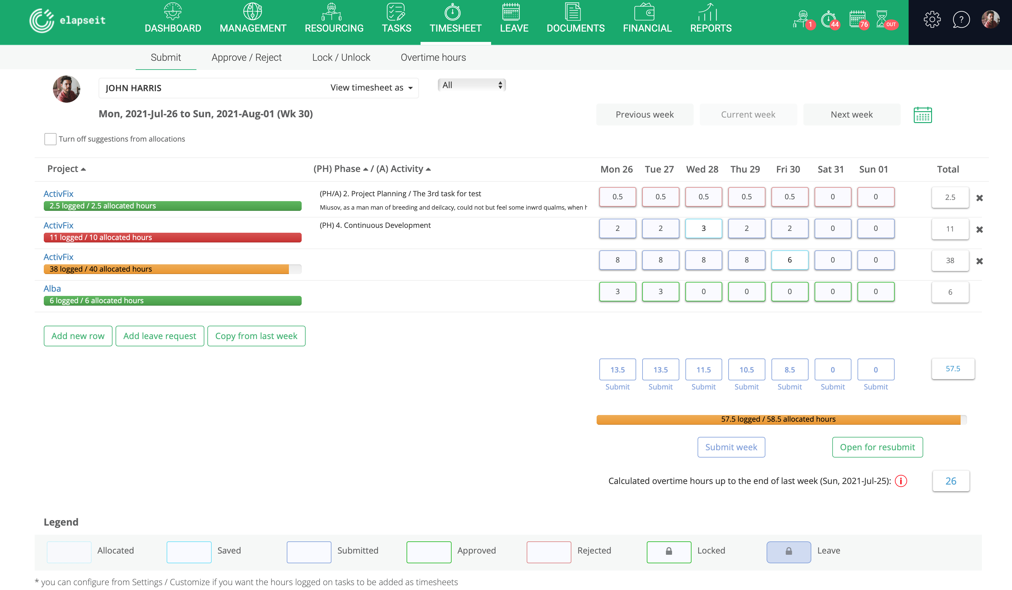 elapseit Software - 6