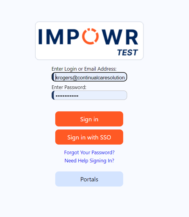 IMPOWR is a cloud-based enterprise solution which offers its users direct access, SSO, and access via portals