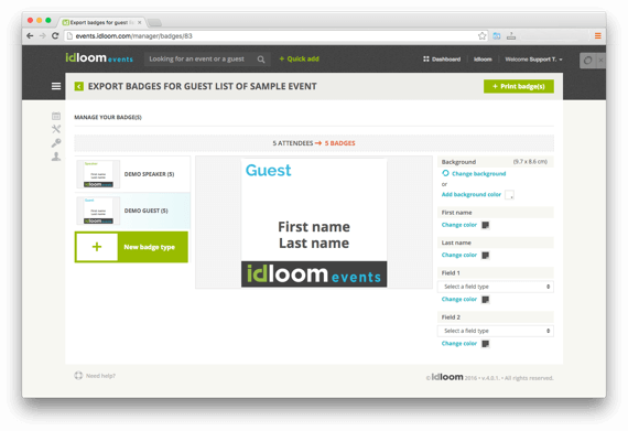 idloom-events Software - 8