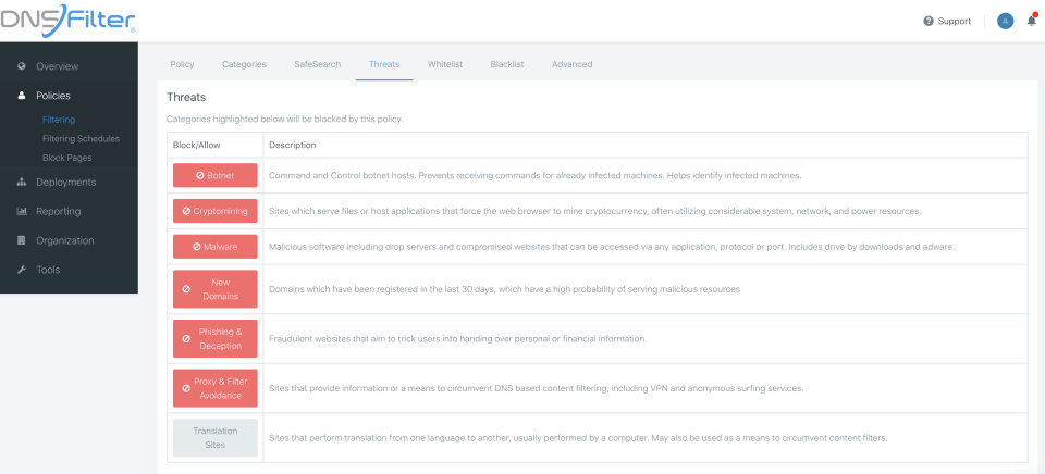 DNSFilter Software - 3