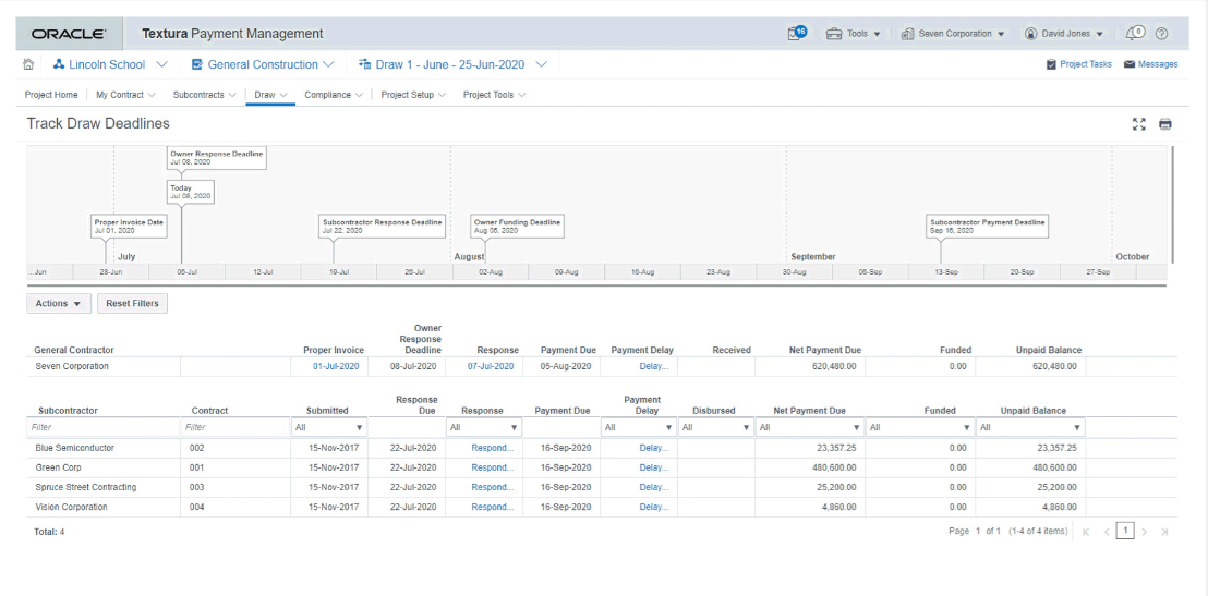 Oracle Textura Payment Management Prix Tarif Abonnement Et Avis 