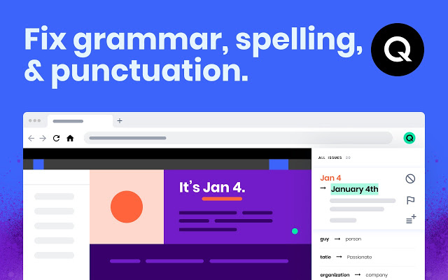 Fix all grammar, spelling, and punctuation errors in real-time | Qordoba