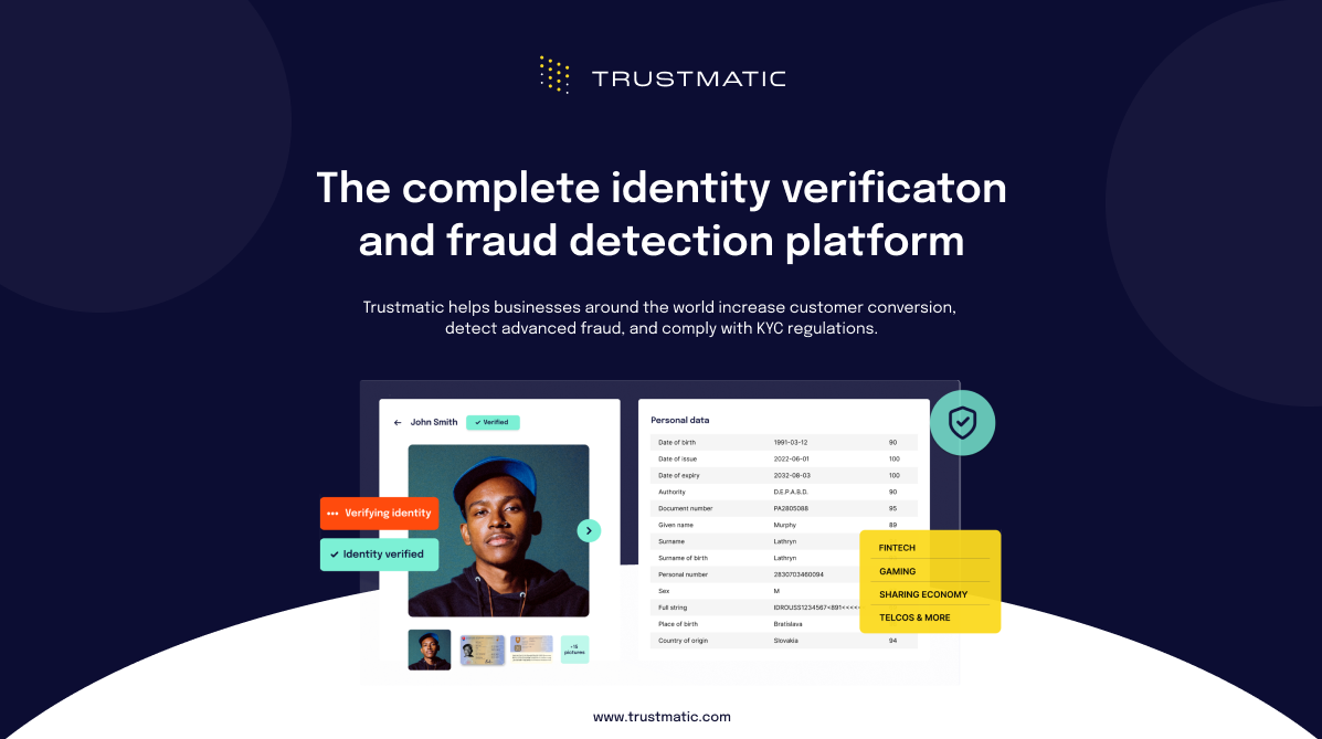 Trustmatic: Online Identity Verification Software