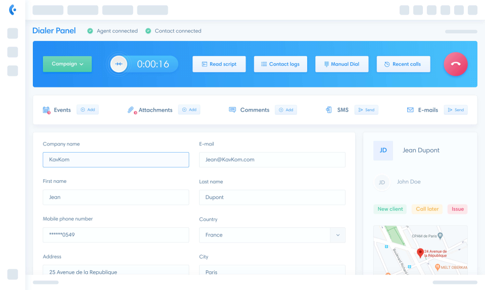 Predictive Dialer Kavkom