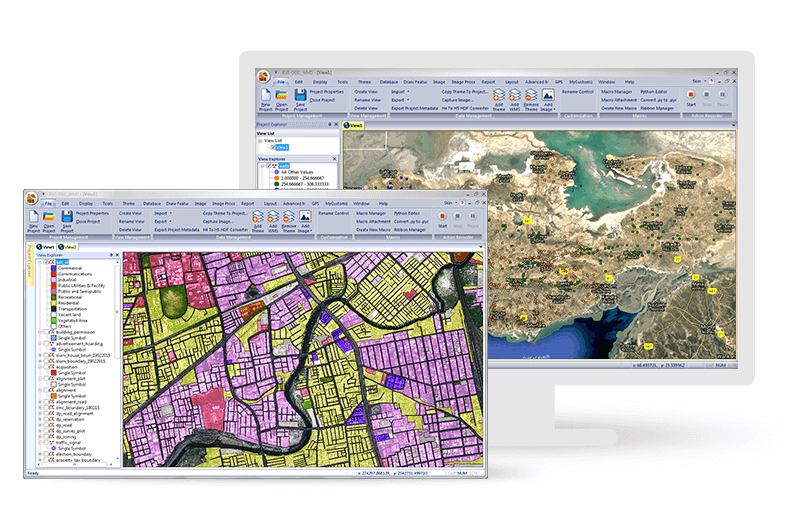 IGiS Desktop Software - IGiS enables you to store, manage, and edit geospatial data seamlessly. It is a comprehensive tool that supports data integration for a wide range of geospatial data formats including real-time sensor data and big data.