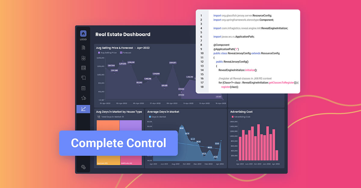 Reveal screenshot: Embedded Analytics At Your Terms