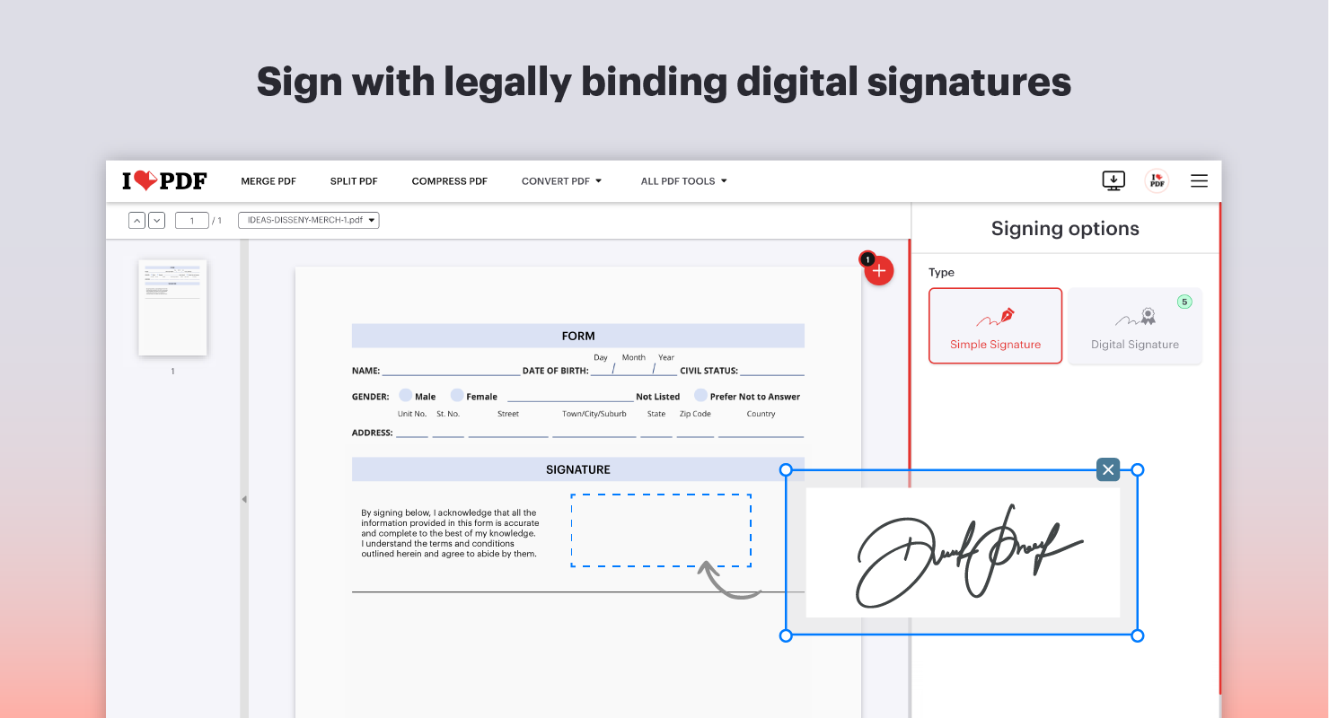 Streamline your business operations and secure your agreements with legally binding electronic signatures. Discover the swiftest and most secure method to seal your business transactions with ease and confidence.
