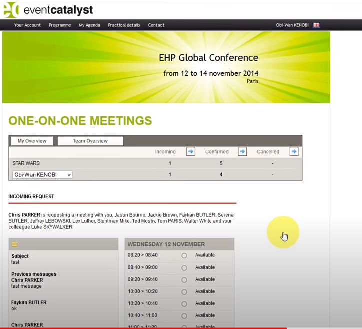 Event Catalyst Logiciel - 3