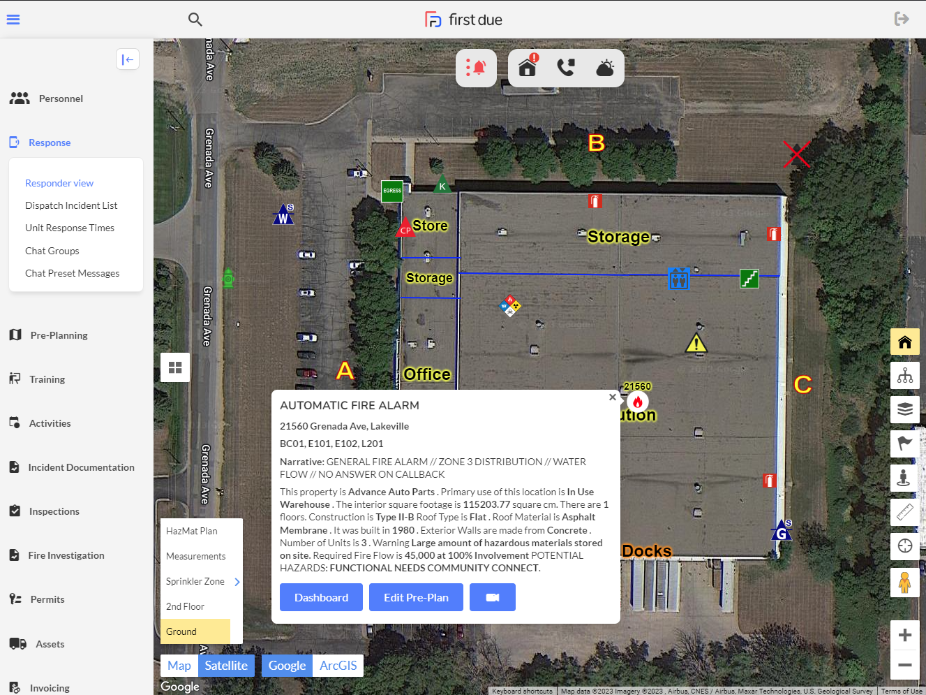 First Due Software - First Due Pre-Incident Planning