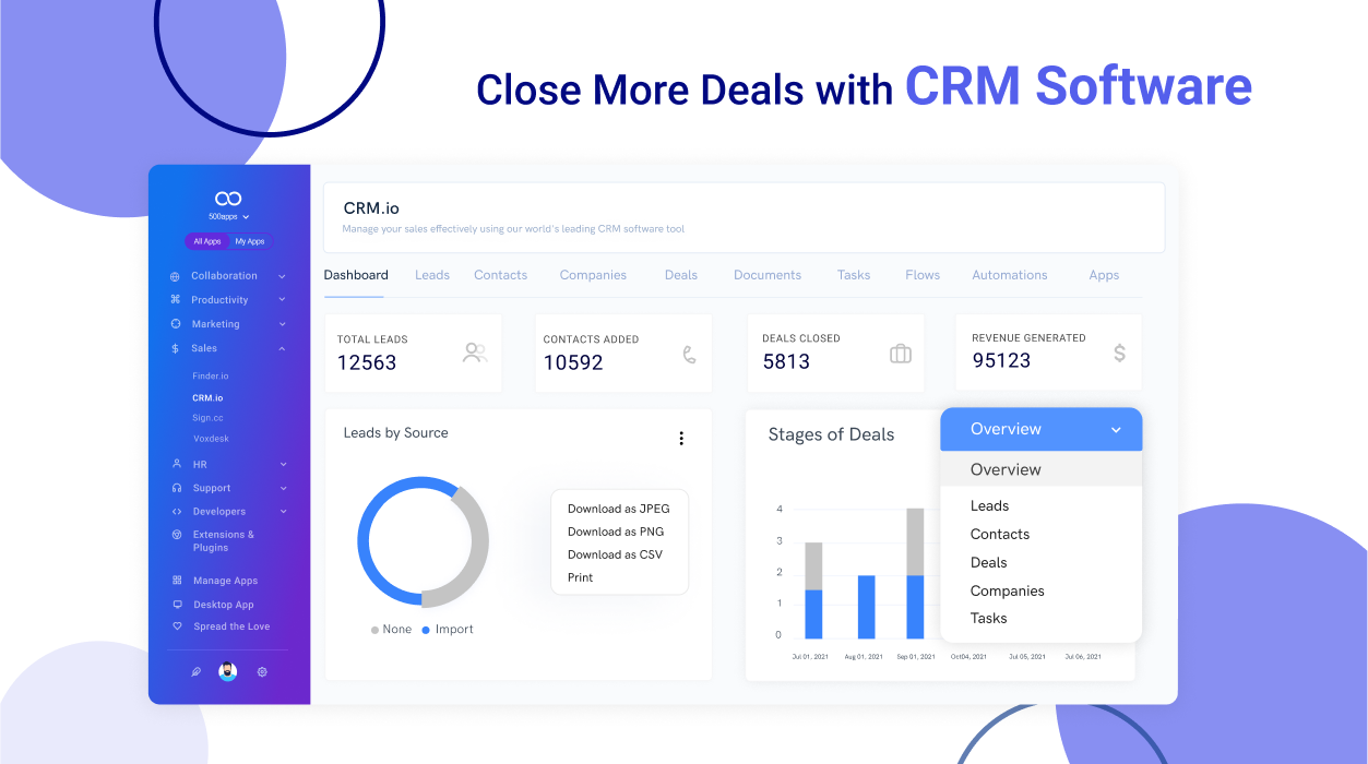 Close More Deals with CRM Software