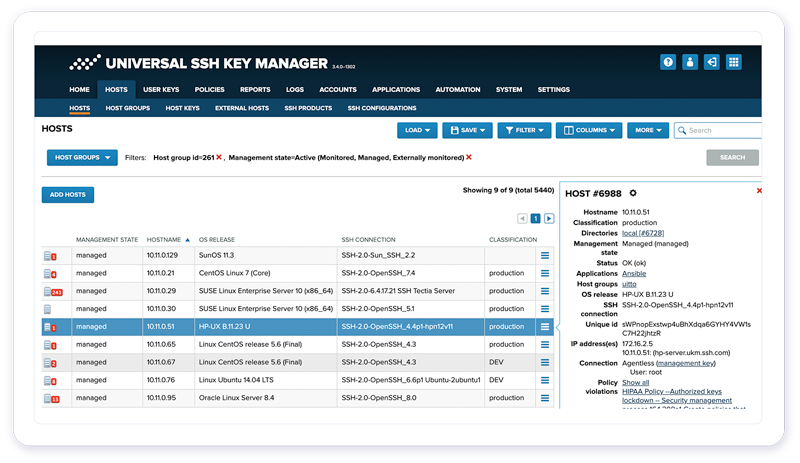 Universal SSH Key Manager Software - 2