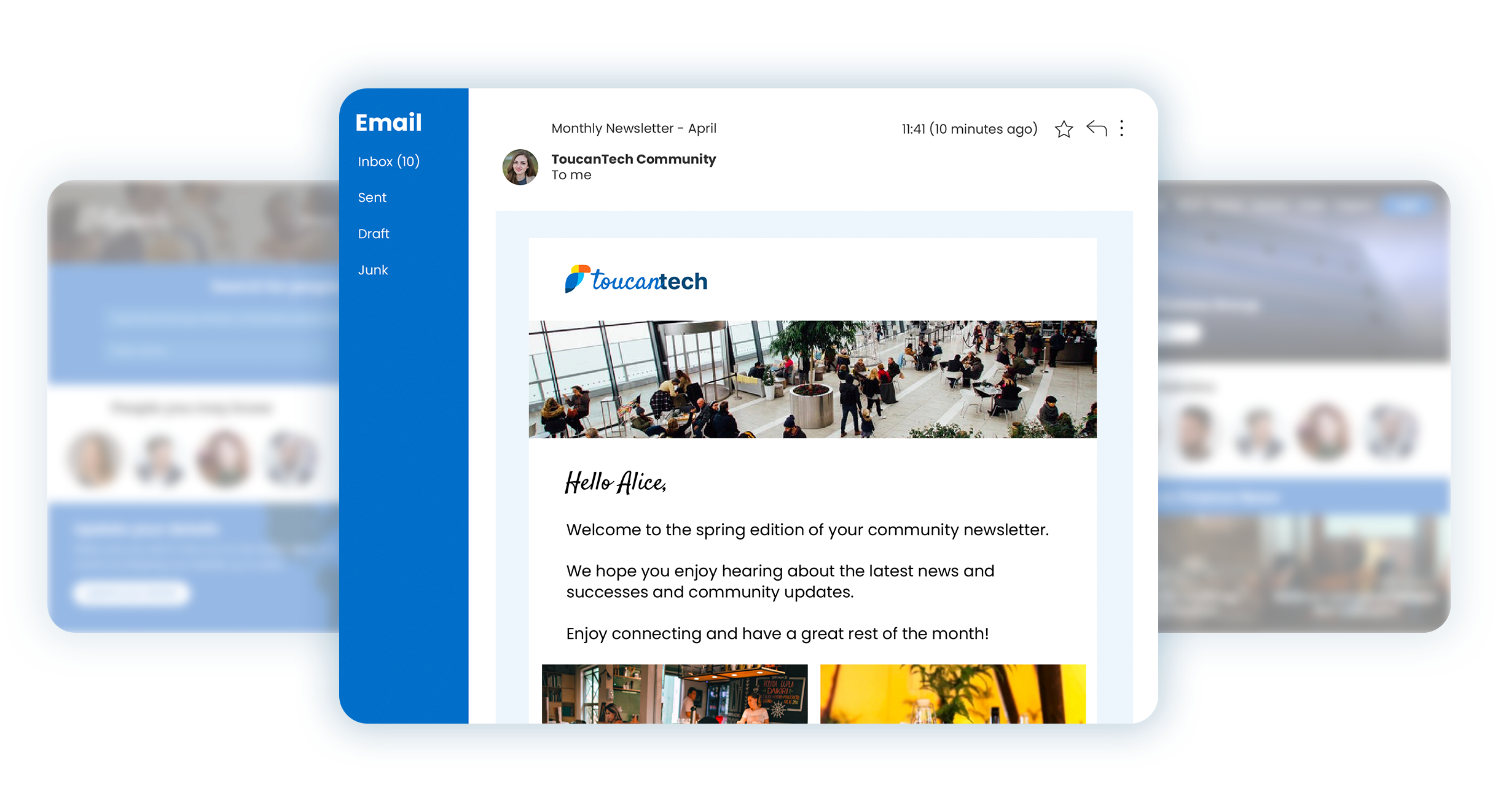 ToucanTech Software - Send engaging emails