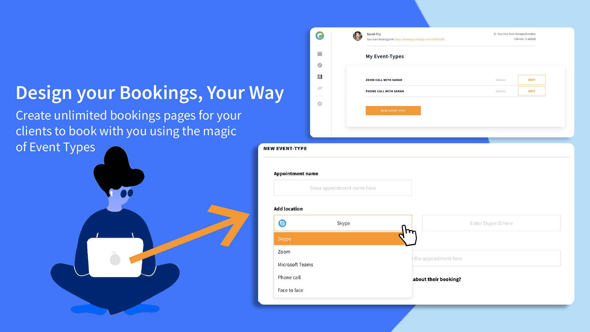 CatchApp Bookings Software - 2