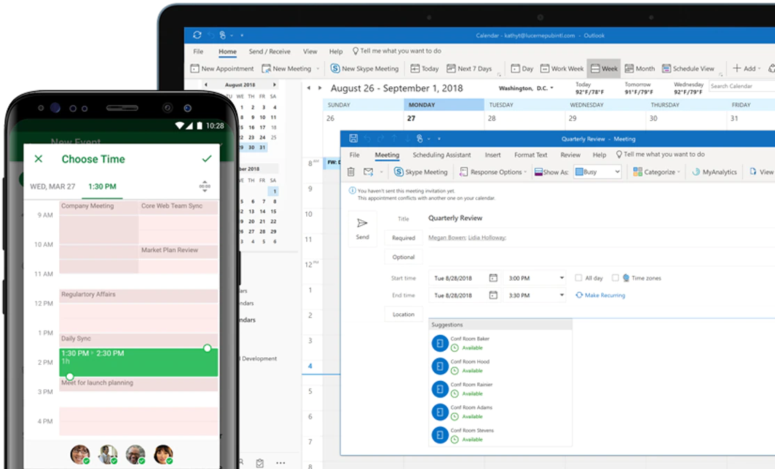 Microsoft Outlook Software - Microsoft Outlook calendar