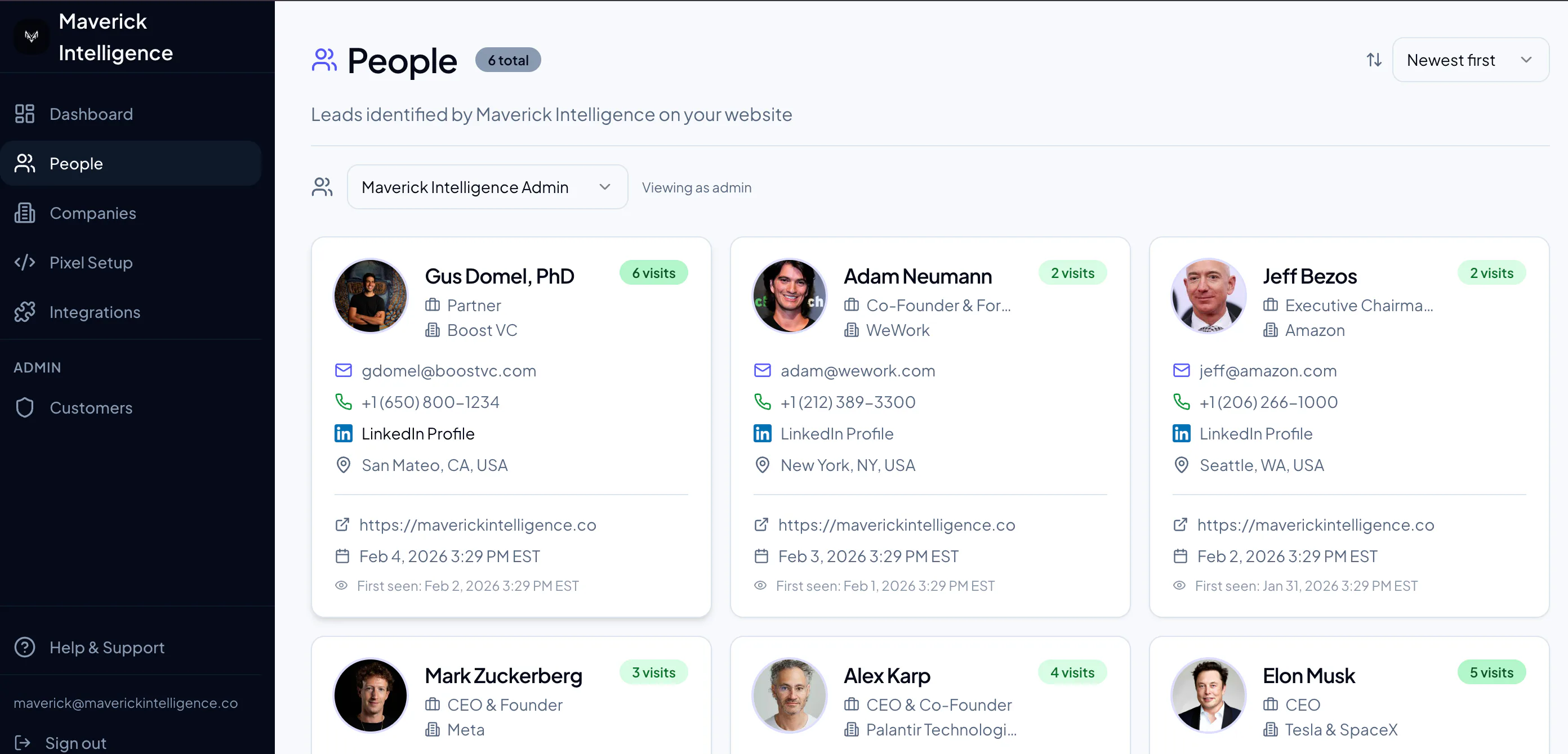 Maverick Intelligence Pricing, Reviews & Features - Capterra New ...