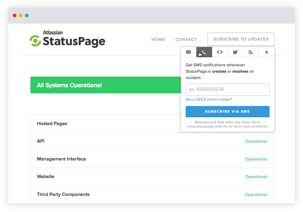 StatusPage.io — Librato Knowledge Base