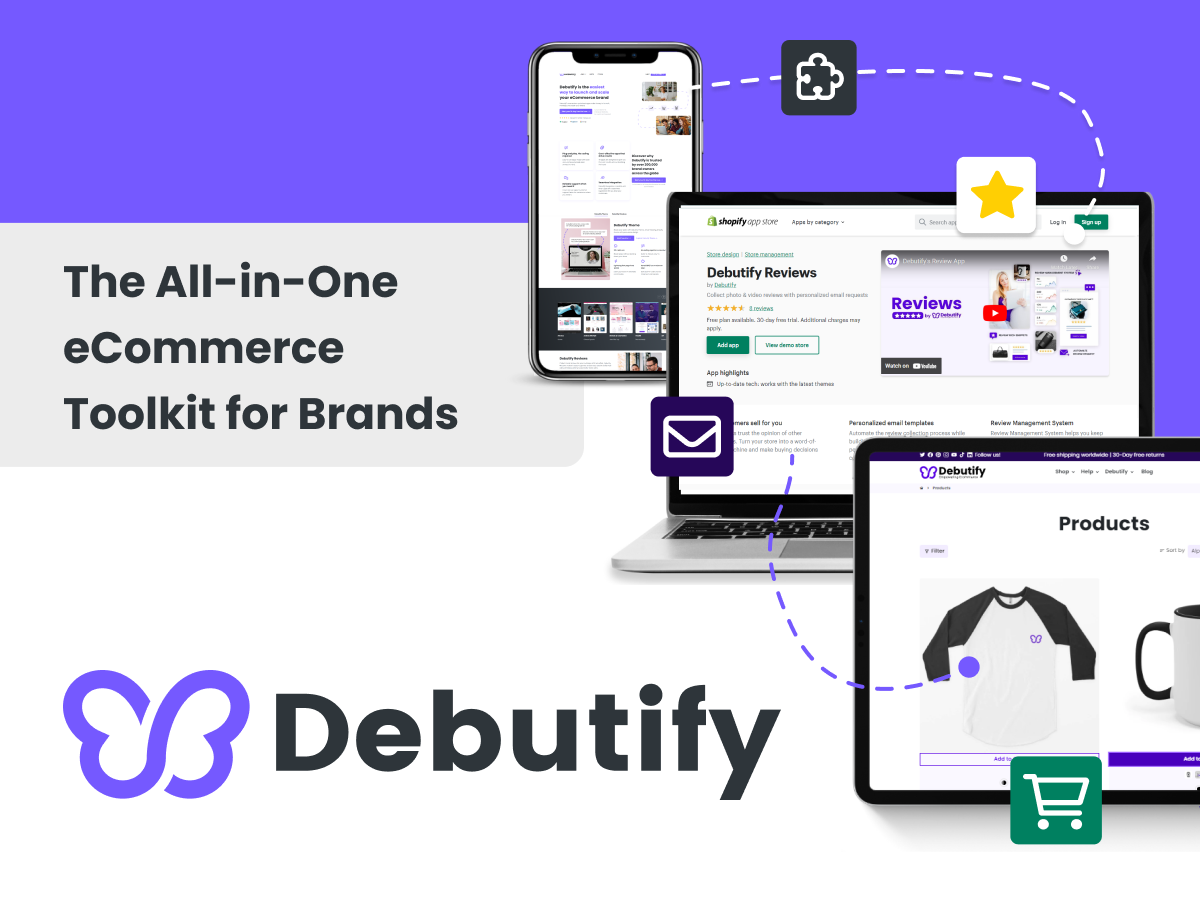 Unleash the full potential of your brand with Debutify, the leading all-in-one eCommerce solution. From sleek designs to seamless integrations, drive growth and optimize conversions. 