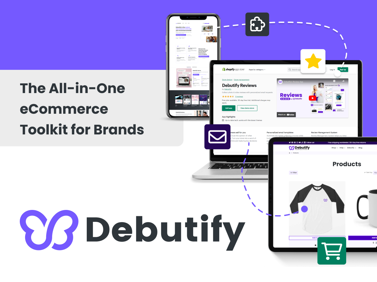 Debutify Theme Software - Unleash the full potential of your brand with Debutify, the leading all-in-one eCommerce solution. From sleek designs to seamless integrations, drive growth and optimize conversions.