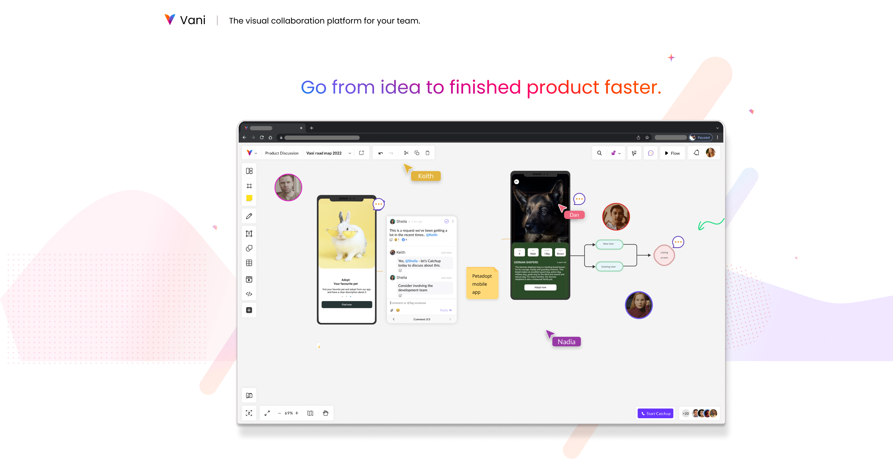Go from idea to finished product faster.
