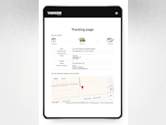 tiramizoo Last Mile Master Software - Recipient tracking page: With every delivery recipients are in control. Based on your settings recipients are automatically informed about the delivery process in real-time, all the time. - thumbnail