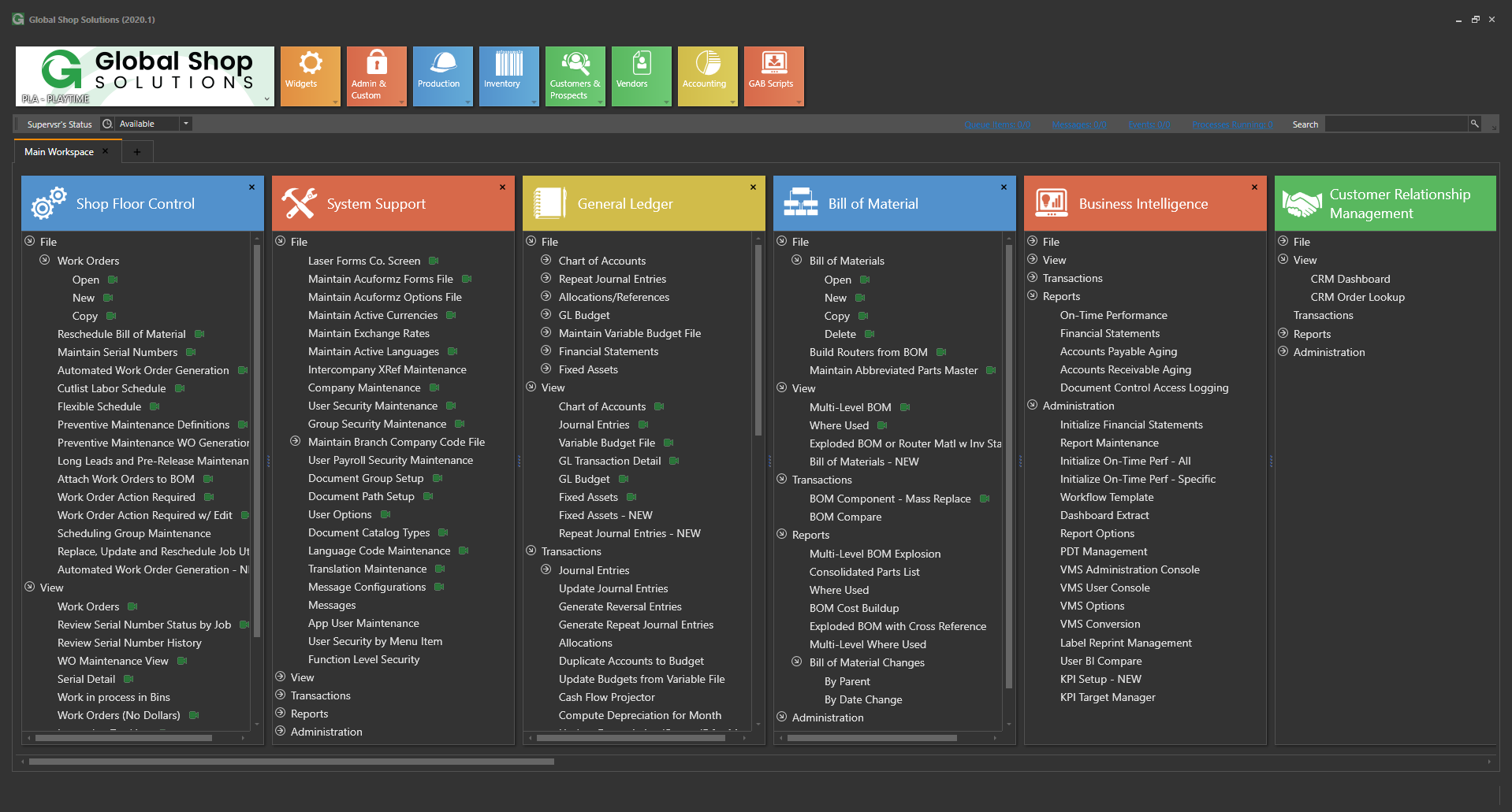 Global Shop Solutions