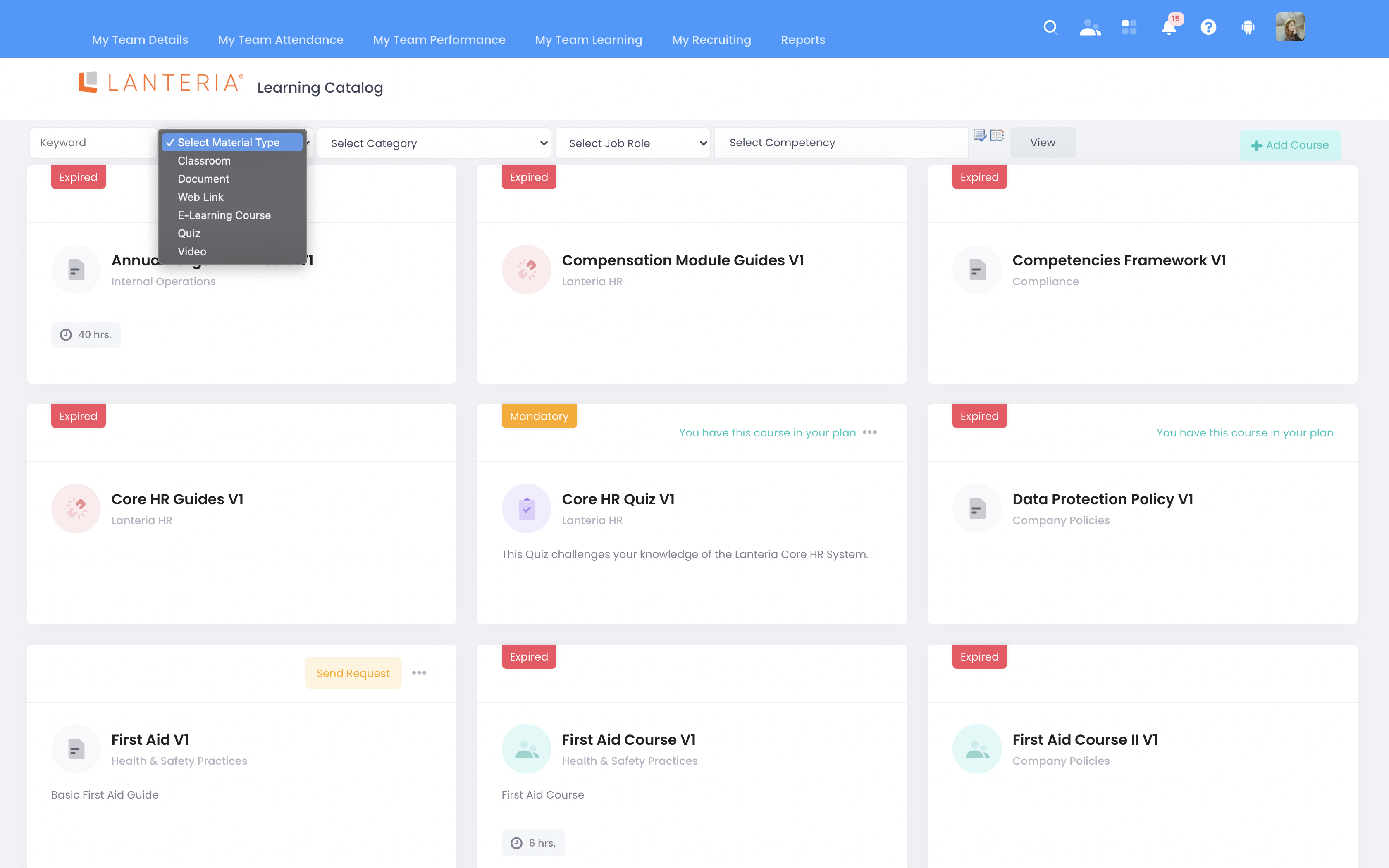 Lanteria HR Software - 3