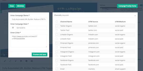 CampaignTrackly Software - The UTM link builder Chrome extension