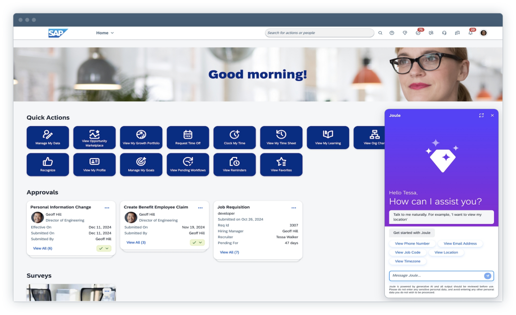 SAP SuccessFactors HCM Logiciel - 1
