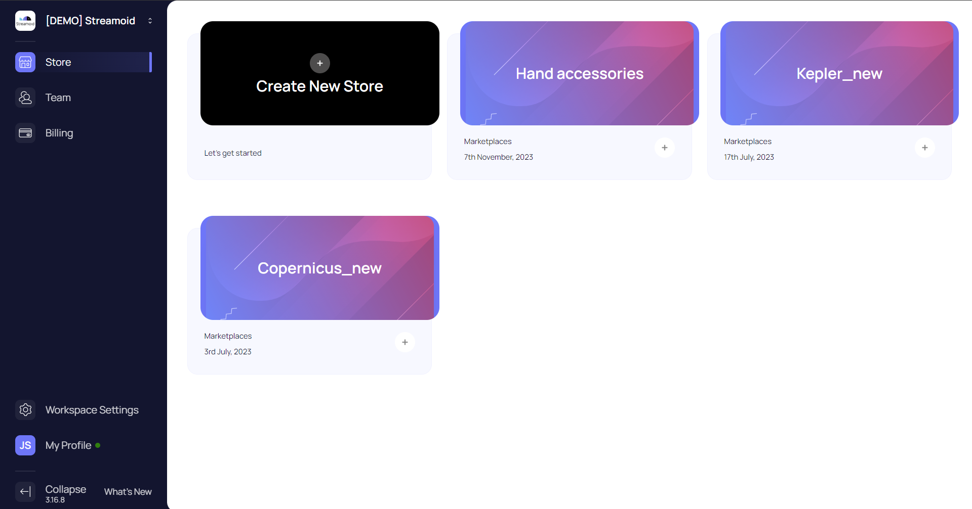 Catalogix screenshot: Catalogix Dashboard