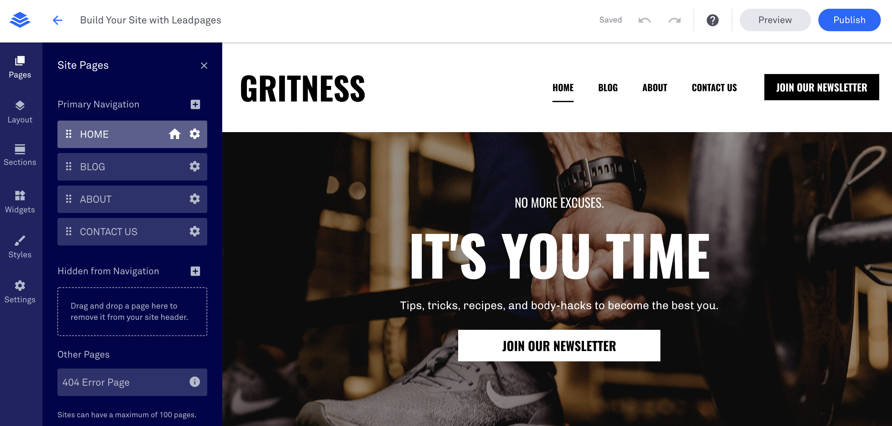 Leadpages Software - 4