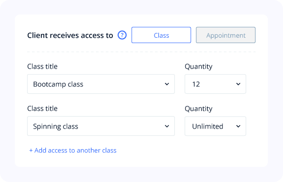 Calenda screenshot: Calenda membership creation
