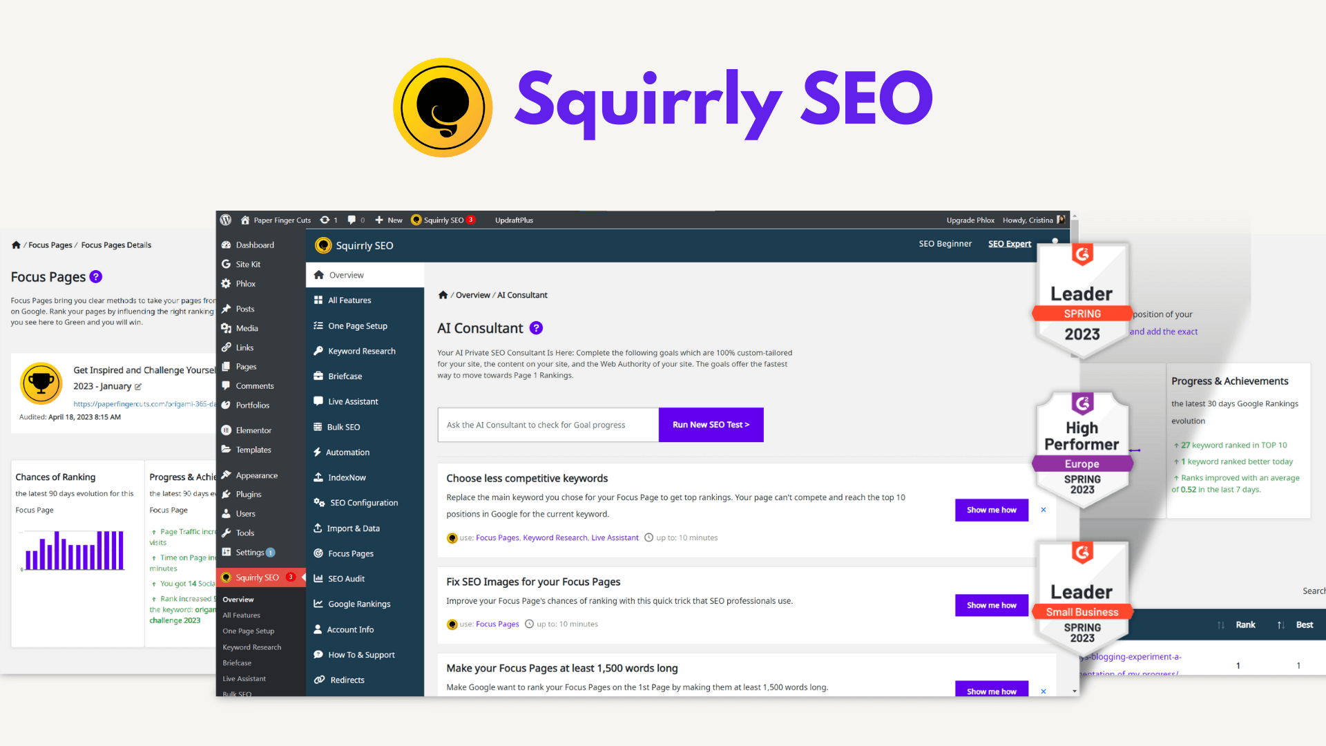 Squirrly Seo Lifetime Deal- Affordable Seo Solution  