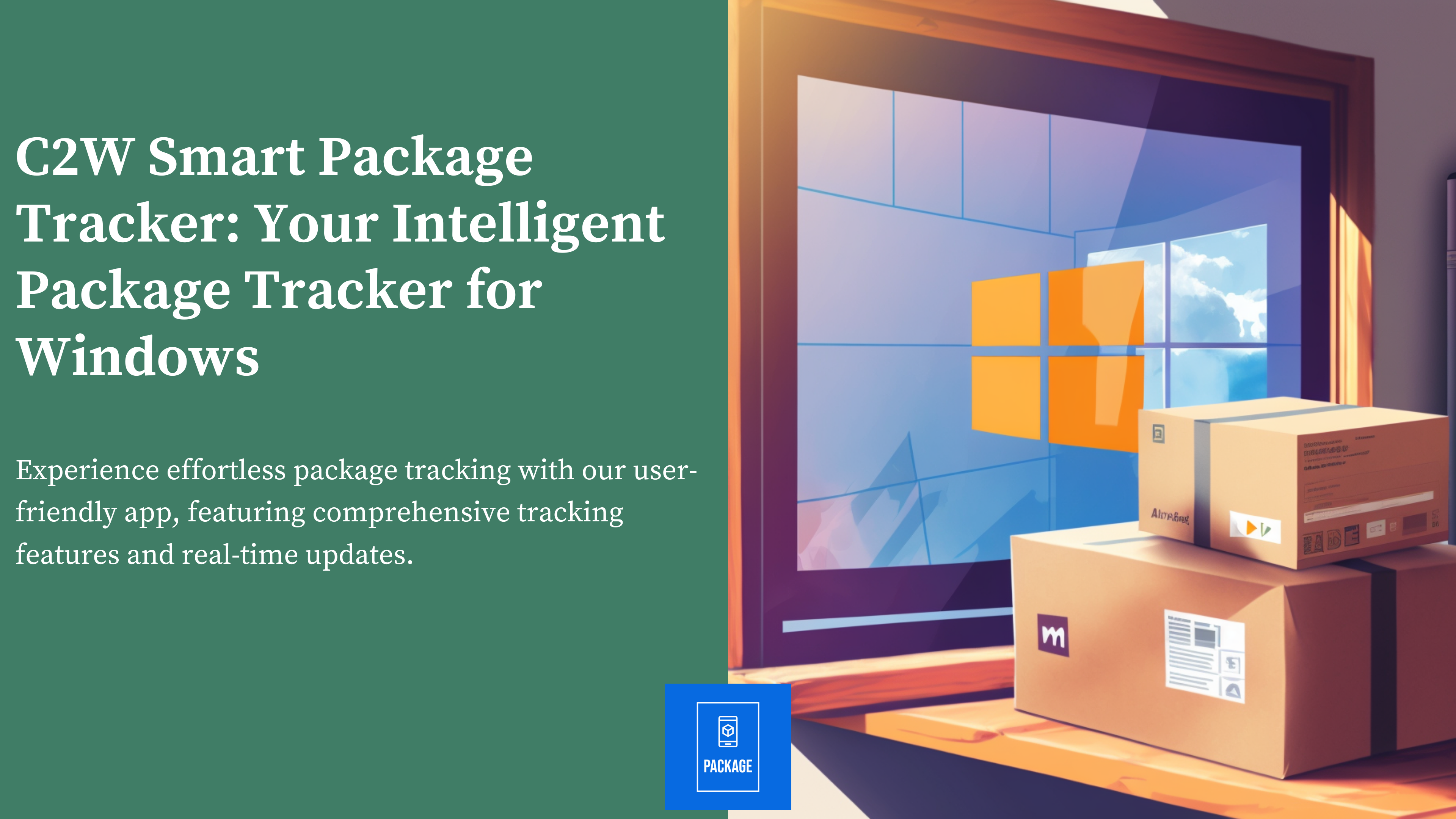 Smart Package Tracker Software - C2W Smart Package Tracker