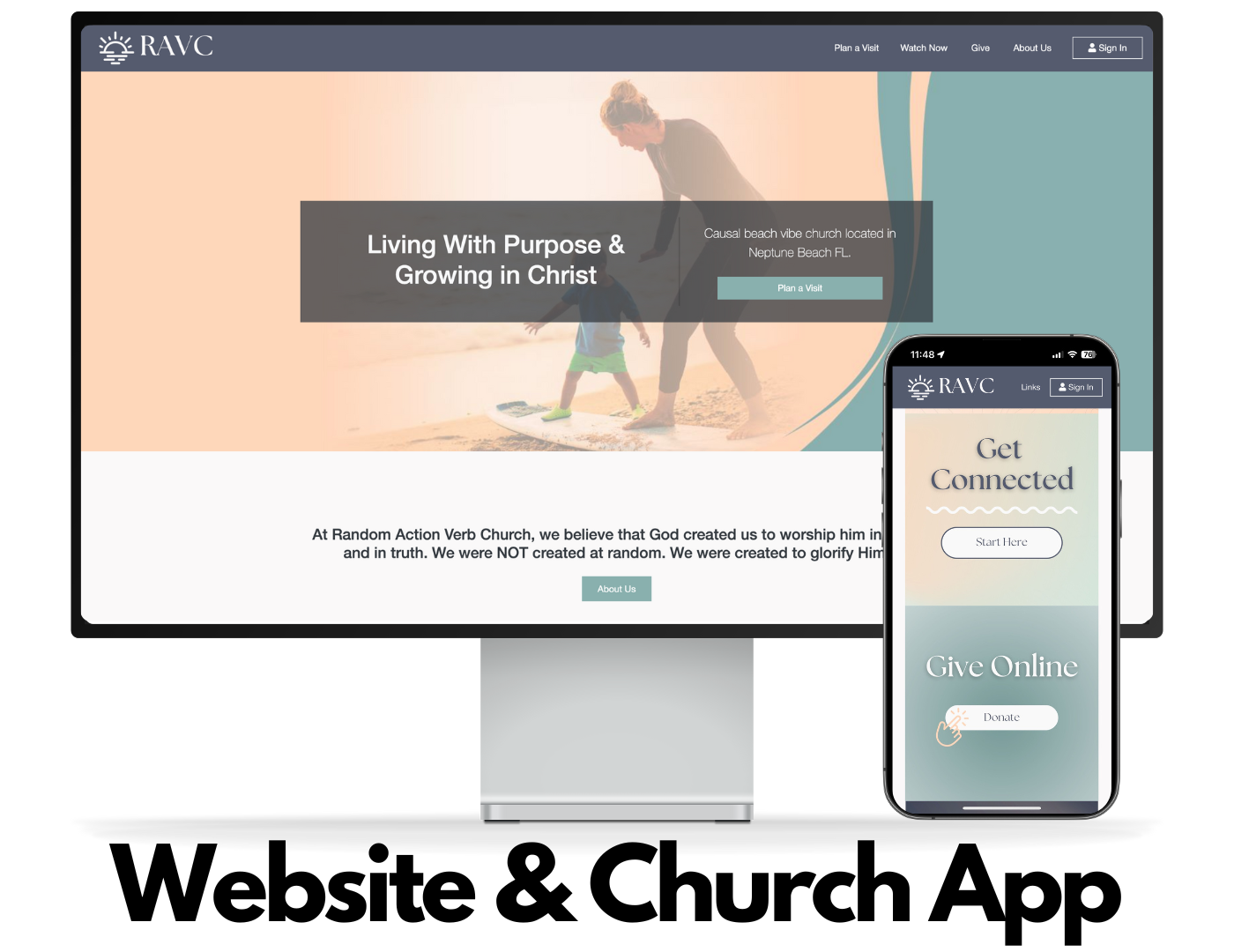 ChurchTrac Software - Church Website and Church App.