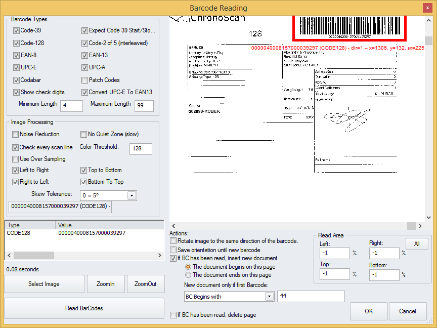 ChronoScan Software - 1