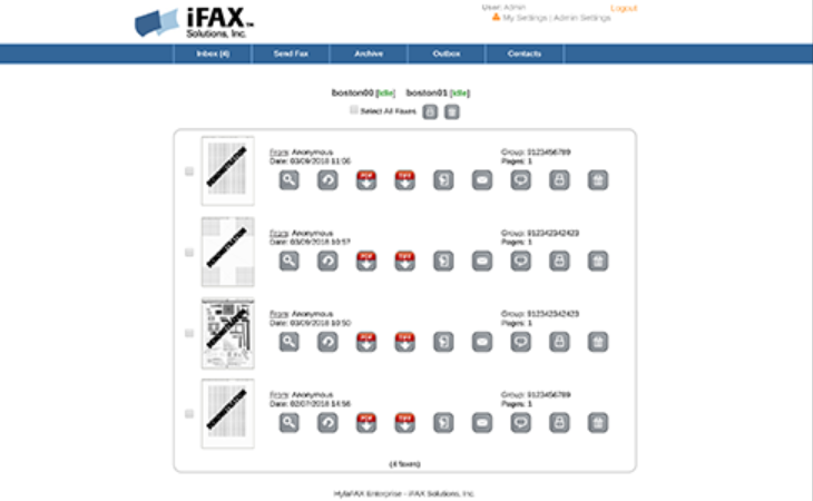 HylaFAX Enterprise desktop faxing