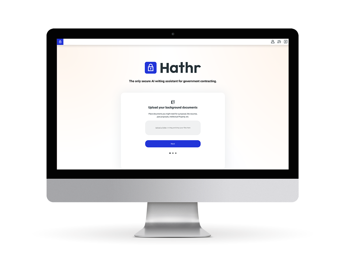 Hathr AI screenshot: Hathr AI chat interface