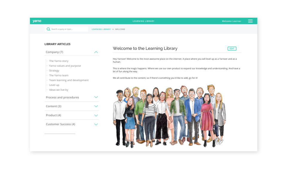 Yarno Software - Yarno Learning Library