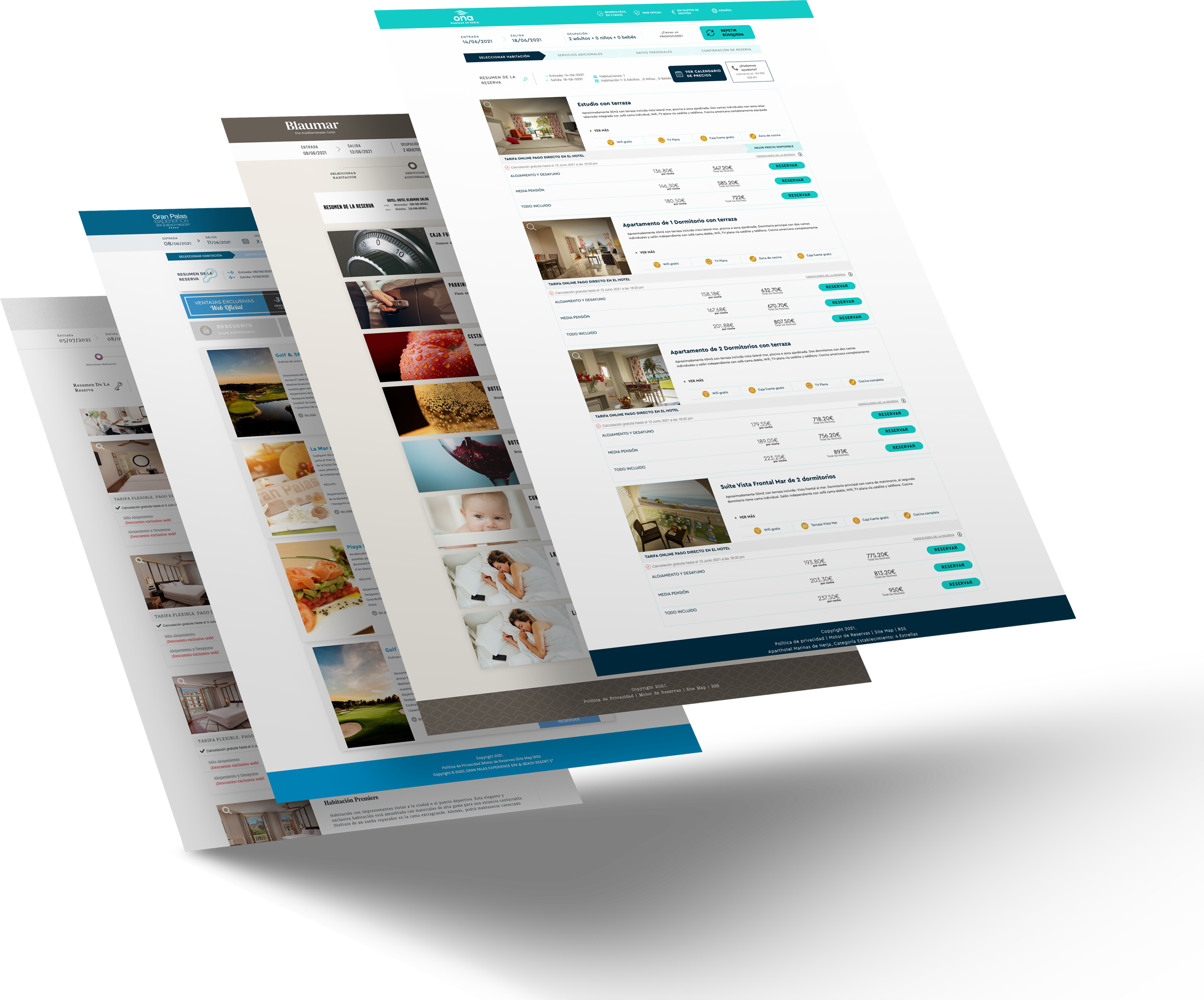 Booking Engine screenshot: Booking Engine