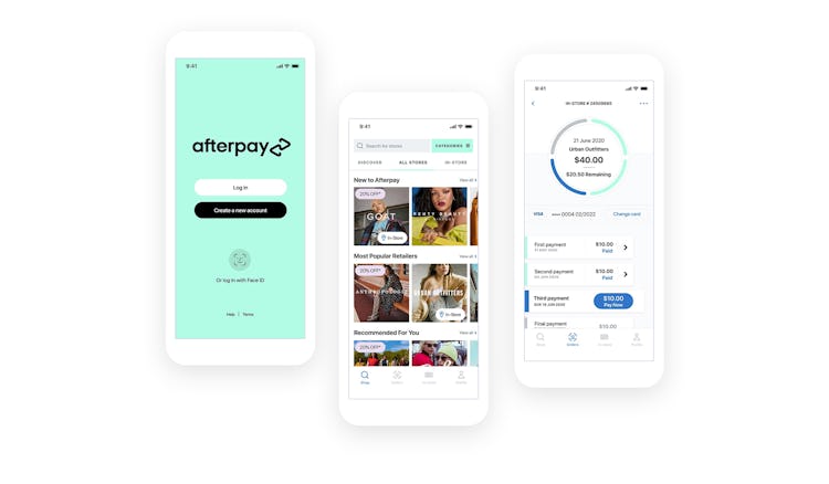 Afterpay screenshot: Afterpay connects merchants with the world's best shoppers. And no application fees mean more businesses sign up with Afterpay than any other payment service.