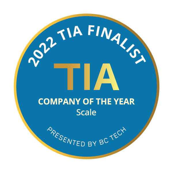 2022 TIA Finalist - Company of the Year Scale