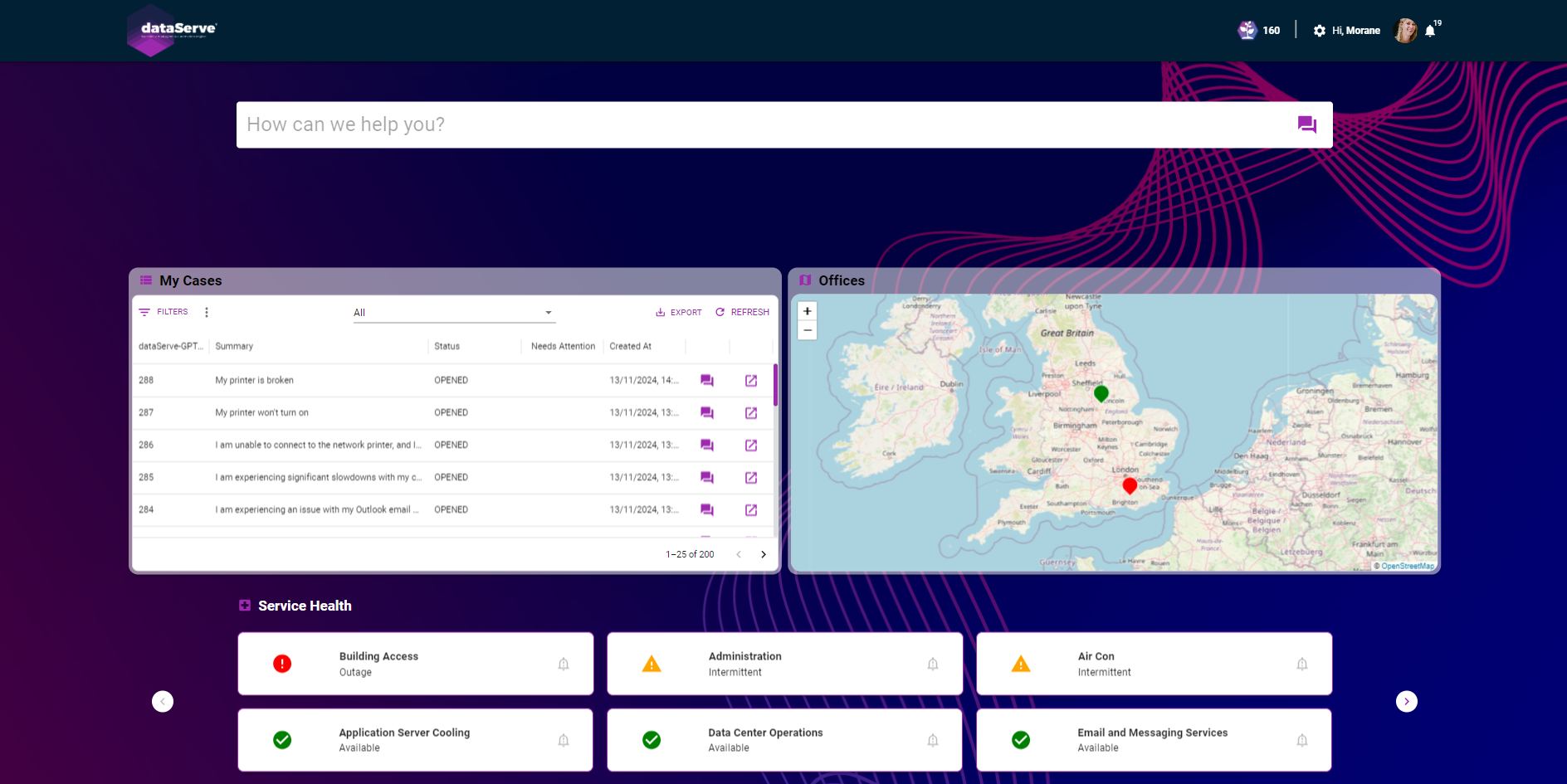 dataEstate Software - DataServe® - My landing page.

DataServe® is a learning system via its neural network and is fully integrated into the DataEstate® platform.