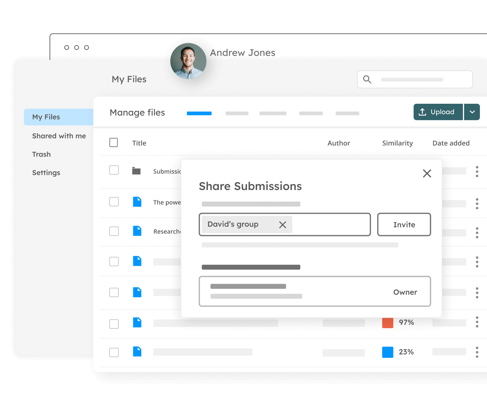 iThenticate Software - Document collaboration