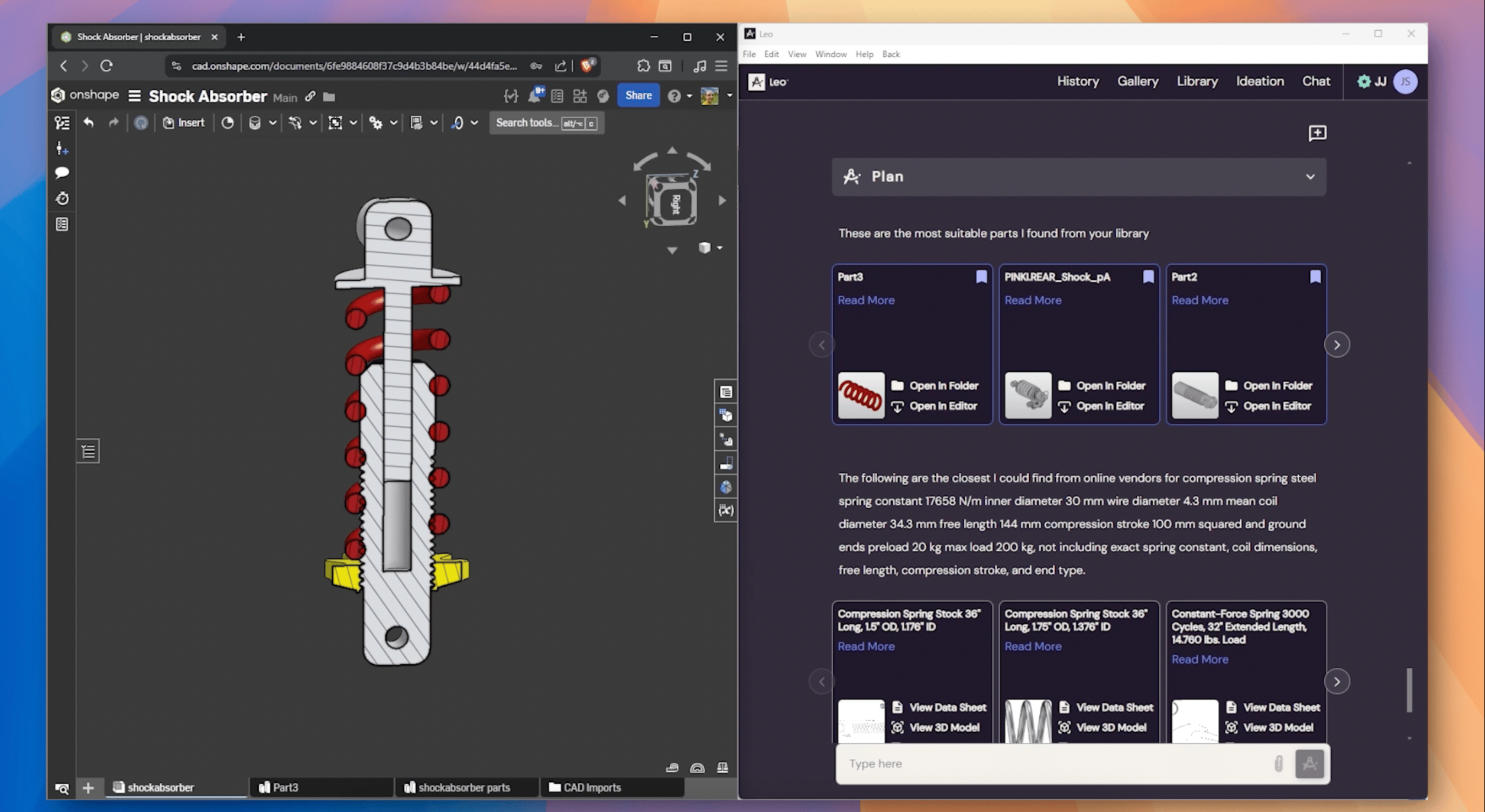 Leo AI Software - Leo AI find components