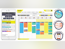 AroFlo Software - Drag and drop tasks directly into the calendar to efficiently assign to staff in real time