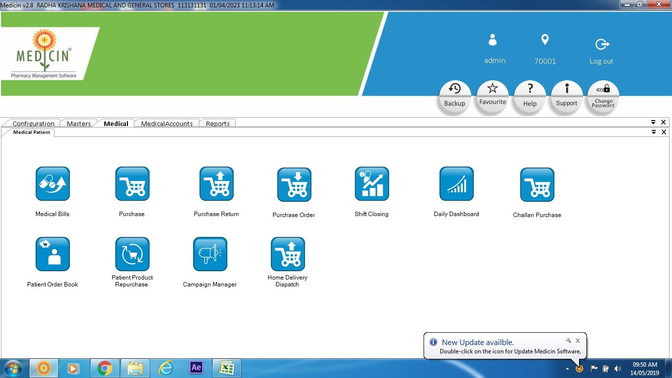 Medicin Pharmacy Management Software Software - 1